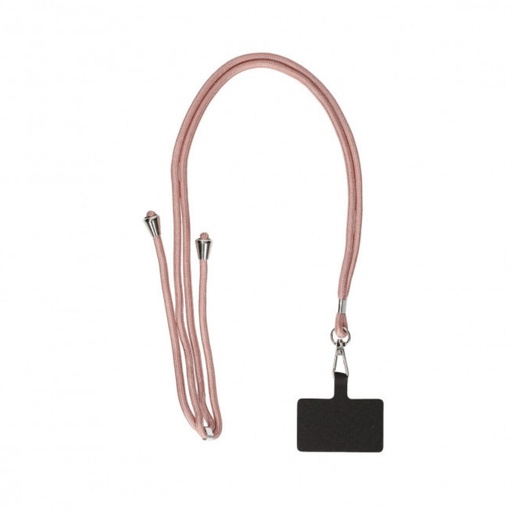 [000007901] Colgante para móvil Universal con tarjeta adaptadora largo 160 cm, Rosa