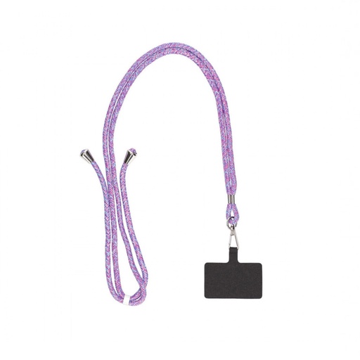[000007903] Colgante para móvil Universal con tarjeta adaptadora largo 160 cm, Violeta