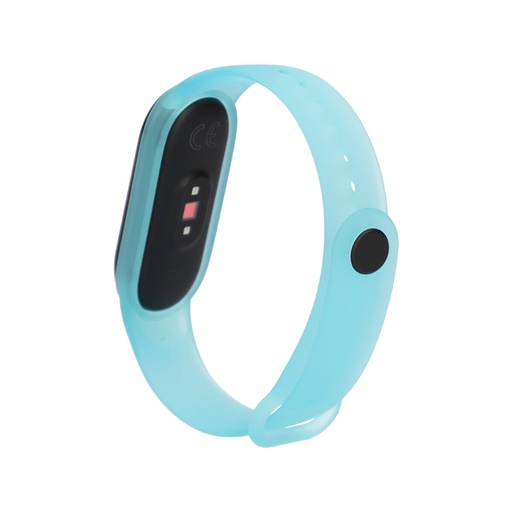 [000007904] Correa reloj para Xiaomi Mi Band 5, Amazfit Band 5, Azul