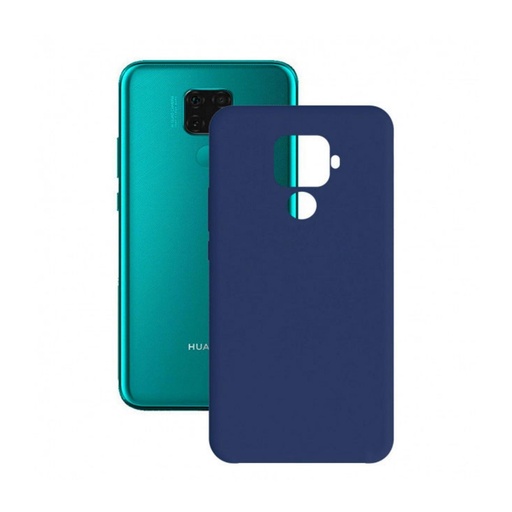 [000007914] Funda para Huawei Mate 30 Lite, Flexible, Azul