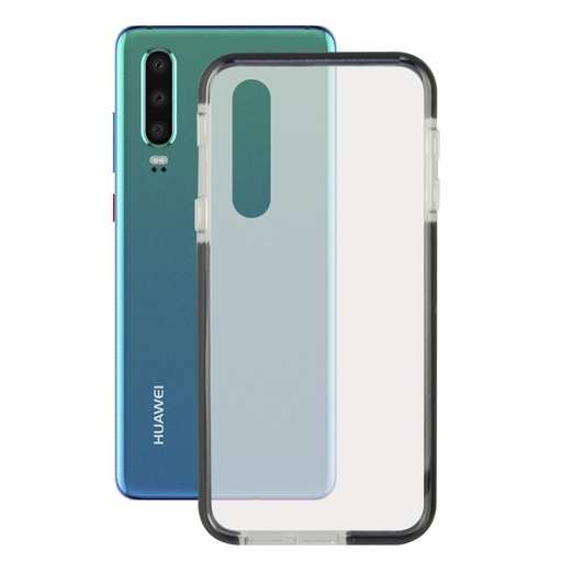 [000007933] Funda para Huawei P30, Semirrígida, Transparente