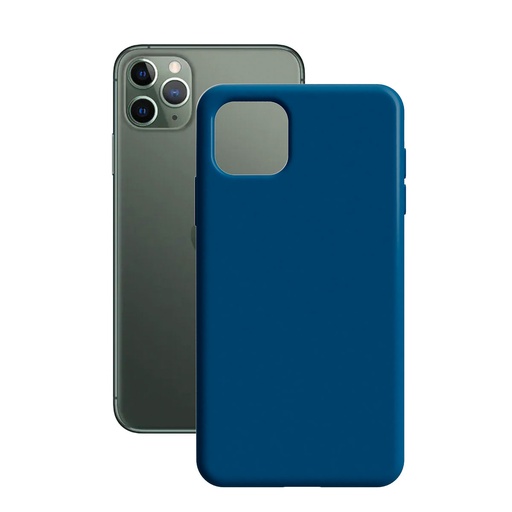 [000007947] Funda para iPhone 11 Pro Max, Flexible, Azul