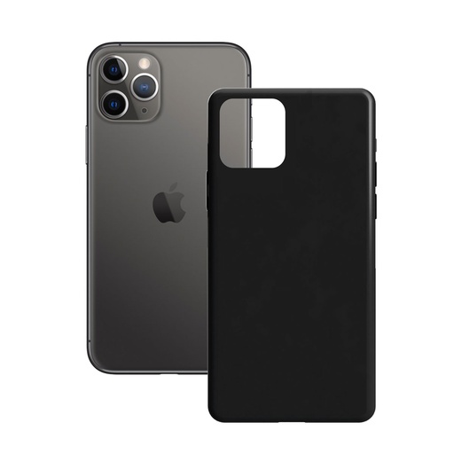 [000007954] Funda para iPhone 11 Pro, Flexible Negro