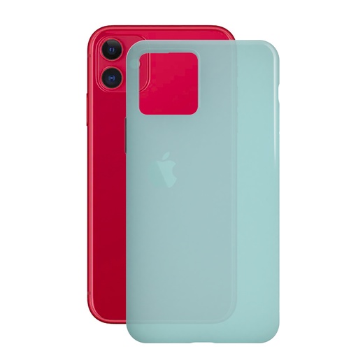 [000007965] Funda para iPhone 11, Flexible, Azul