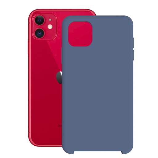 [000007974] Funda para iPhone 11 Semirrígida, Azul