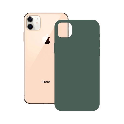 [000007989] Funda para iPhone 12 Mini, Semirrígida, Verde