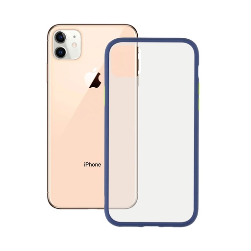 [000007999] Funda para iPhone 12, Pro, Semirrígida Azul