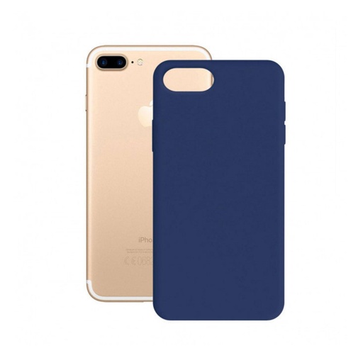 [000008011] Funda para iPhone 7 Plus, iPhone 8 Plus, Flexible, Azul