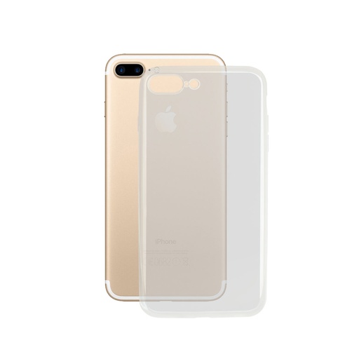 [000008013] Funda para iPhone 7 Plus, iPhone 8 Plus, Flexible, Transparente