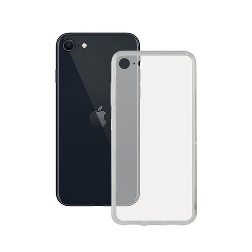 [000008019] Funda para Iphone SE 2022, SE 2020, 8 y 7 Flexible, Transparente