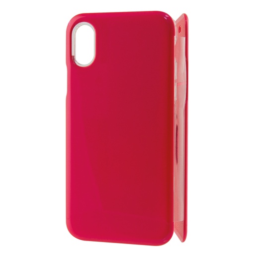 [000008031] Funda para iPhone X, iPhone XS Semirrígida, Rosa