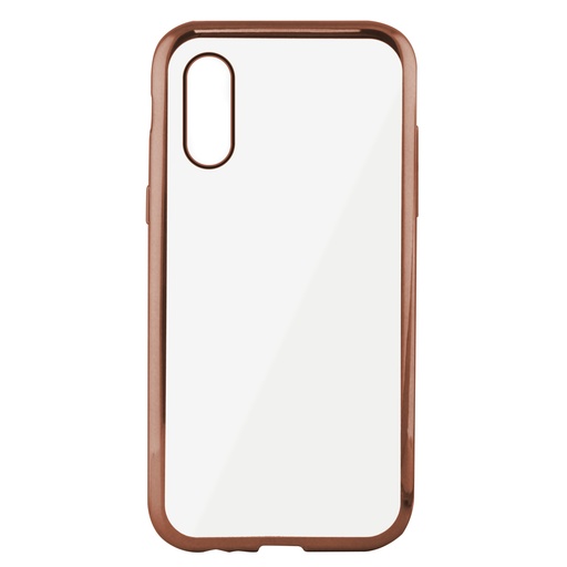 [000008034] Funda para iPhone X, iPhone XS, Semirrígida Transparente