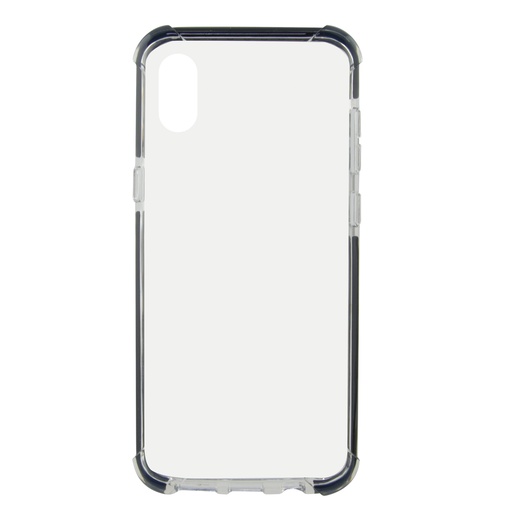 [000008037] Funda para iPhone XS Max, Semirrígida, Transparente