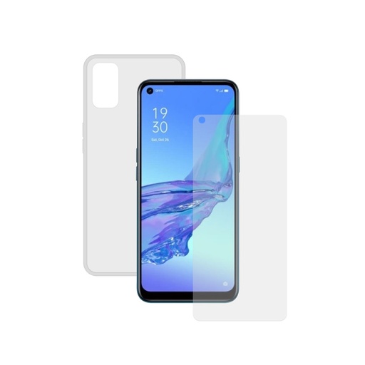[000008048] Funda para Oppo A53 Flexible, Transparente
