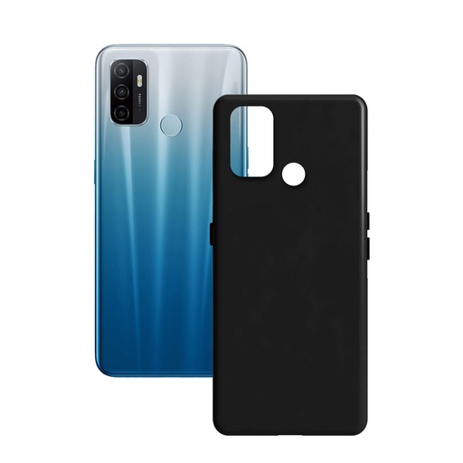 [000008049] Funda para Oppo A53S, Flexible, Negro