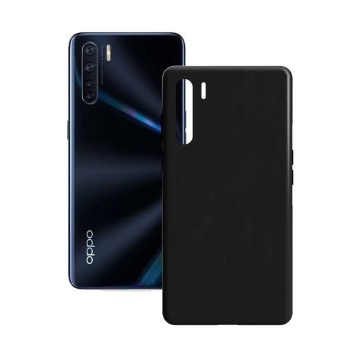[000008058] Funda para Oppo A91 Flexible, Negro