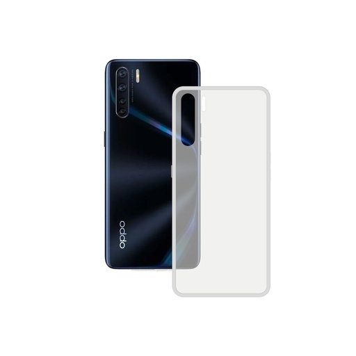 [000008060] Funda para Oppo A91 Flexible, Transparente