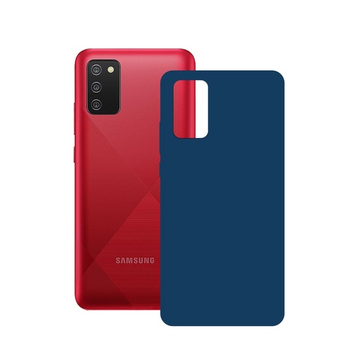 [000008077] Funda para Samsung Galaxy A02S Flexible, Azul