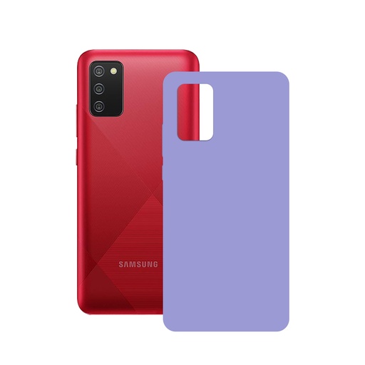 [000008078] Funda para Samsung Galaxy A02S, Flexible, Lavanda