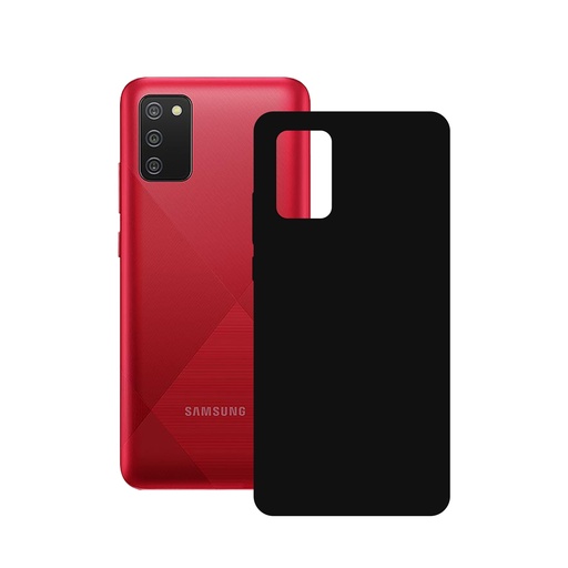 [000008082] Funda para Samsung Galaxy A02S, Flexible Negro
