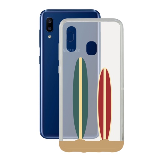 [000008091] Funda para Samsung Galaxy A20 - Flexible, Estampado