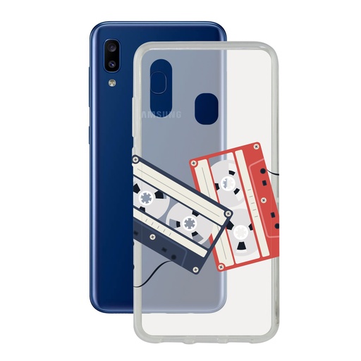 [000008093] Funda para Samsung Galaxy A20 Flexible, Estampado