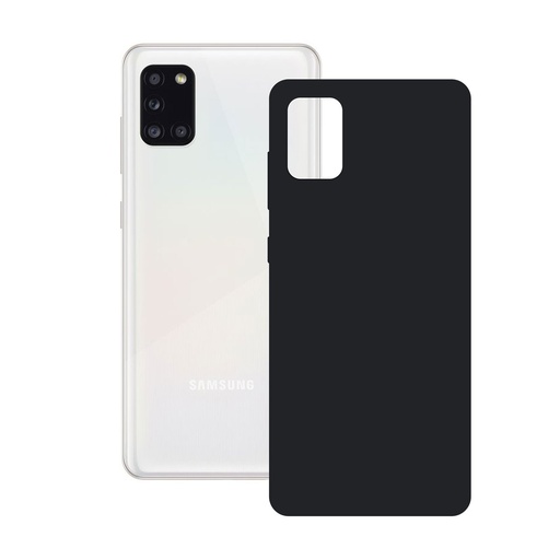 [000008099] Funda para Samsung Galaxy A31, Flexible, Negro