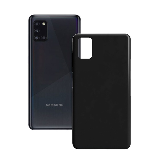 [000008100] Funda para Samsung Galaxy A31 Flexible, Negro