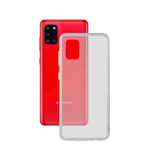 [000008101] Funda para Samsung Galaxy A31, Flexible, Transparente