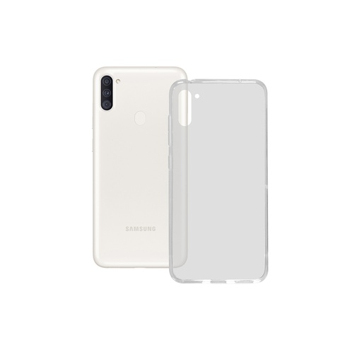 [000008102] Funda para Samsung Galaxy A31 Flexible, Transparente