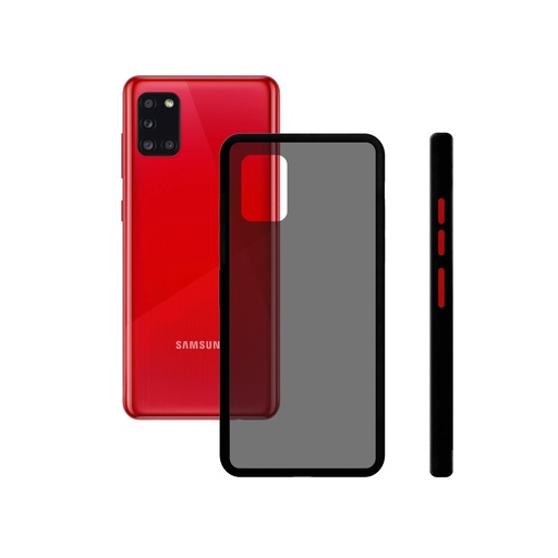 [000008104] Funda para Samsung Galaxy A31 Semirrígida, Negro