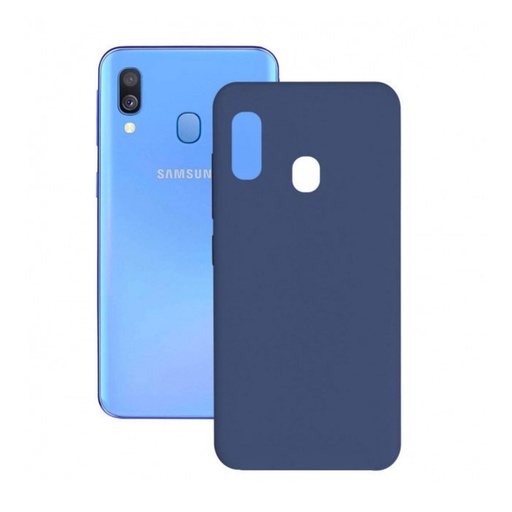 [000008106] Funda para Samsung Galaxy A40 Flexible, Azul