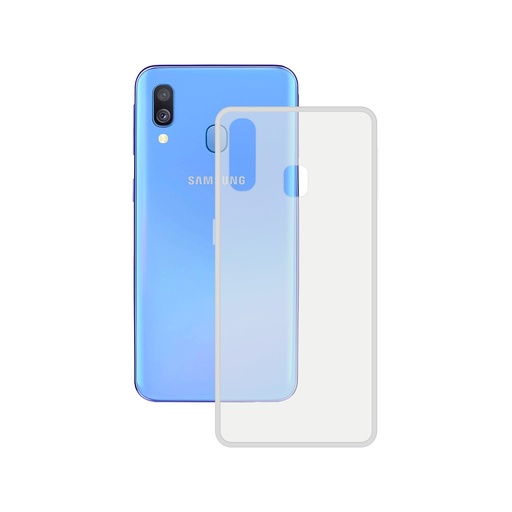 [000008109] Funda para Samsung Galaxy A40  Flexible, Transparente