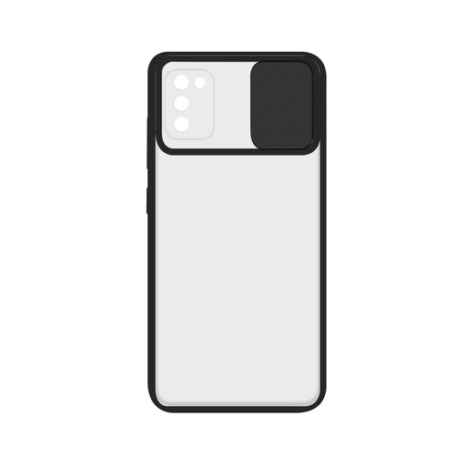 [000008112] Funda para Samsung Galaxy A41, Semirrígida, Negro