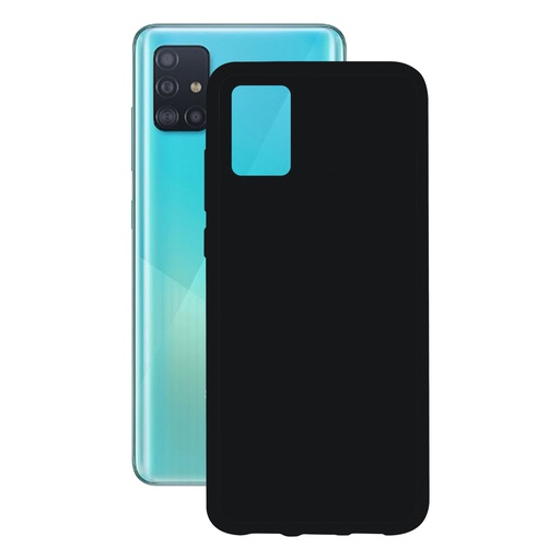 [000008121] Funda para Samsung Galaxy A51 Flexible, Negro