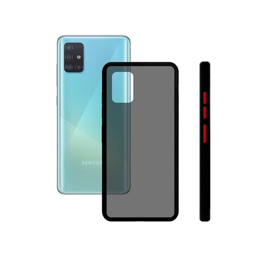 [000008125] Funda para Samsung Galaxy A51 Semirrígida, Negro