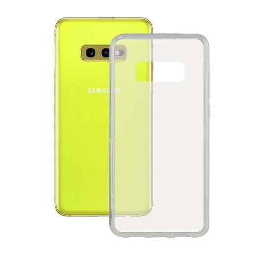 [000008139] Funda para Samsung Galaxy S10E Semirrígida, Transparente