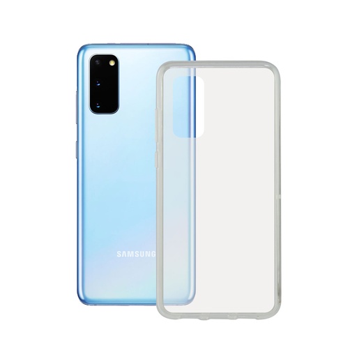 [000008143] Funda para Samsung Galaxy S20, Flexible, Transparente