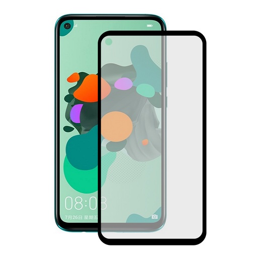 [000008199] Protector de pantalla para Huawei Mate 30 Lite, Vidrio Templado, Grosor 0.33 mm, Negro