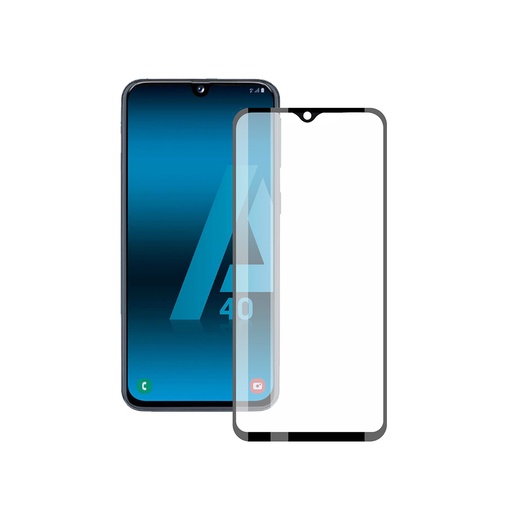 [000008249] Protector de pantalla para Samsung Galaxy A41 Vidrio templado, Grosor 0.33 mm, Negro