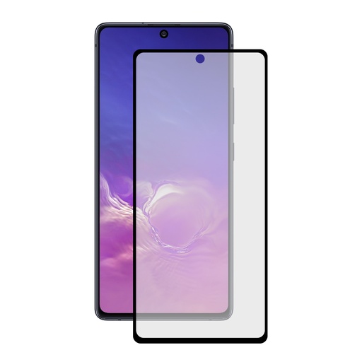 [000008257] Protector de pantalla para Samsung Galaxy A91, Galaxy S10 Lite, Negro