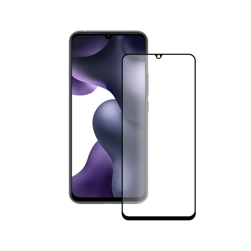 [000008284] Protector de pantalla para Xiaomi Mi 10 LITE, Vidrio templado, Grosor 0,33 mm, Negro