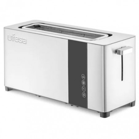 [000008528] UFESA TOASTER PLUS DELUX 1R SHORT STAINLESS STEEL DIGITAL 7 LEVELS