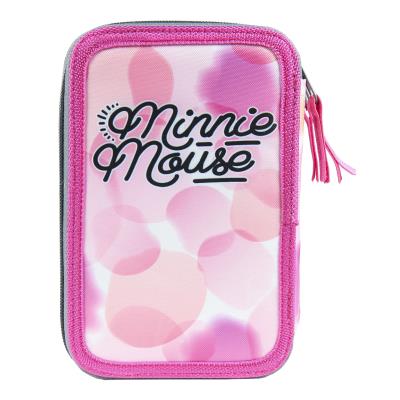 [000008554] PLUMIER CON ACCESORIOS TRIPLE PREMIUM MINNIE