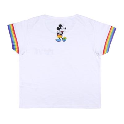 [000008844] CAMISETA CORTA SINGLE JERSEY PUNTO DISNEY PRIDE