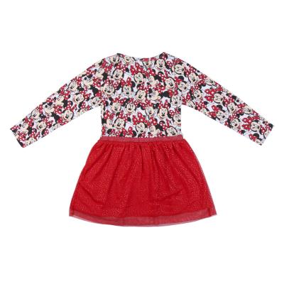 [000008907] VESTIDO SINGLE JERSEY TUL MINNIE