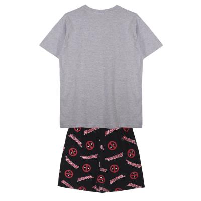 [000008950] PIJAMA CORTO SINGLE JERSEY PUNTO DEADPOOL