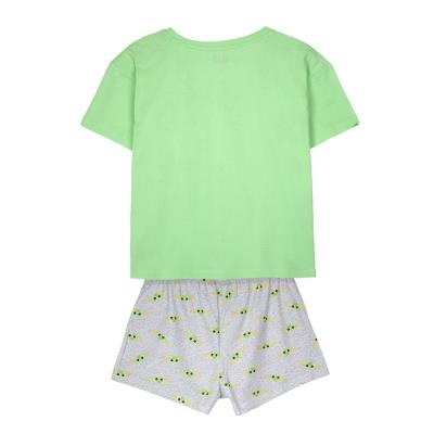 [000008994] PIJAMA CORTO SINGLE JERSEY PUNTO THE MANDALORIAN