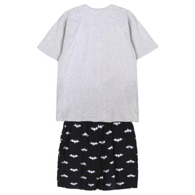 [000009012] PIJAMA CORTO SINGLE JERSEY PUNTO BATMAN
