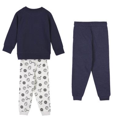 [000009695] CHANDAL COTTON BRUSHED 3 PIEZAS MARVEL